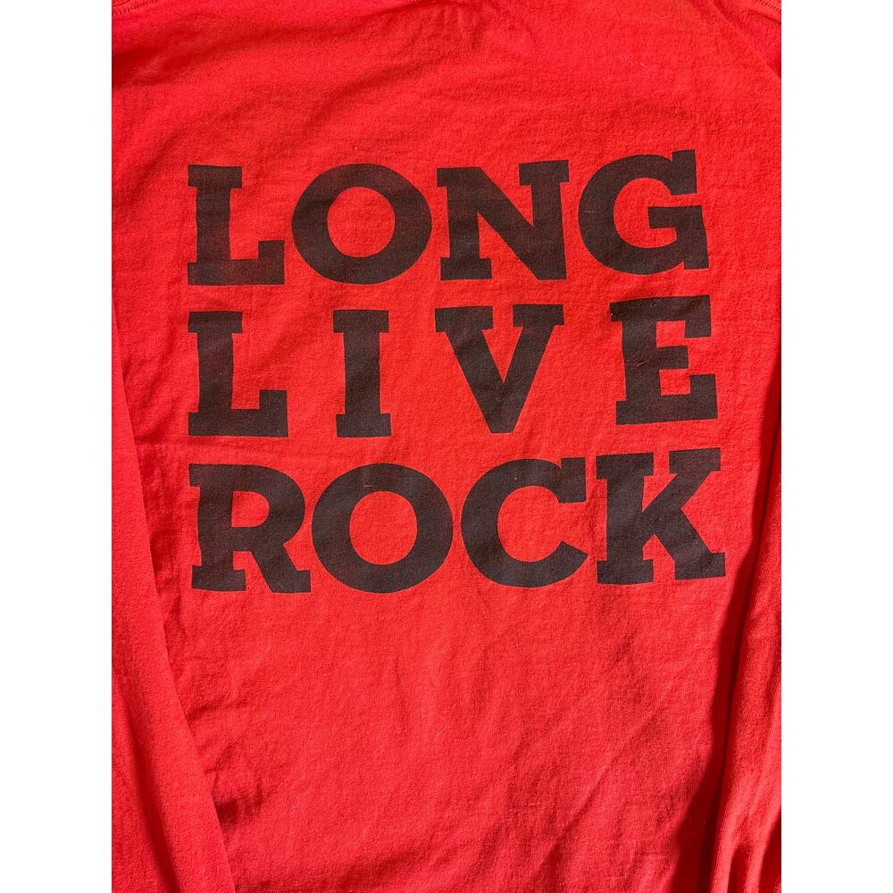 Rock and Roll Hall of Fame XXL red long sleeve shirt